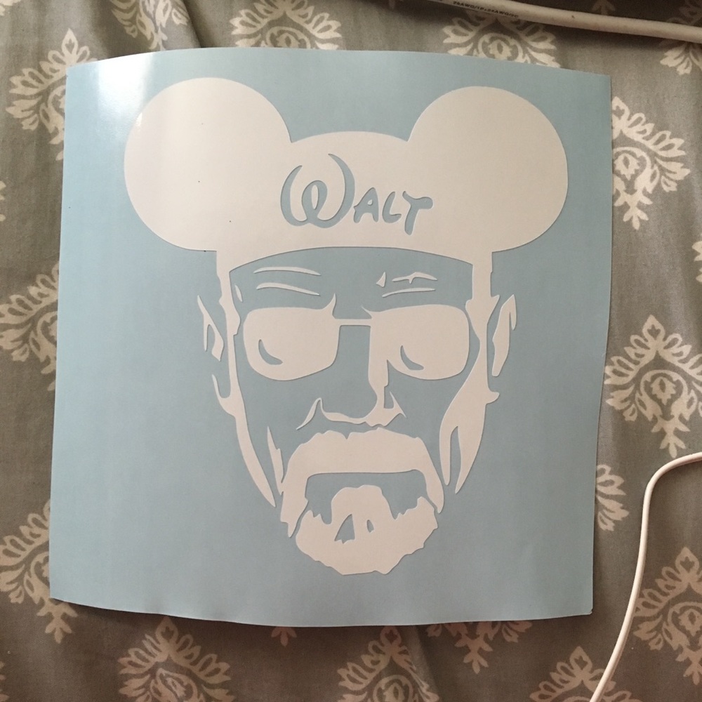 Breaking bad/Disney decal